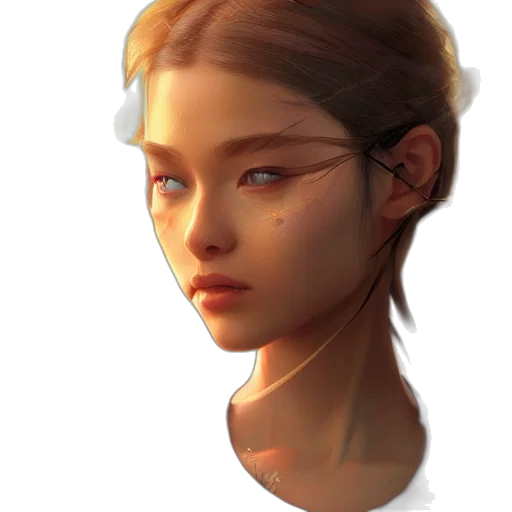 face, mask, crown, staff transparent PNG cut-out