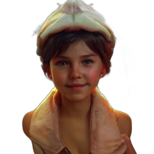 face, hat, creature, mask transparent PNG cut-out