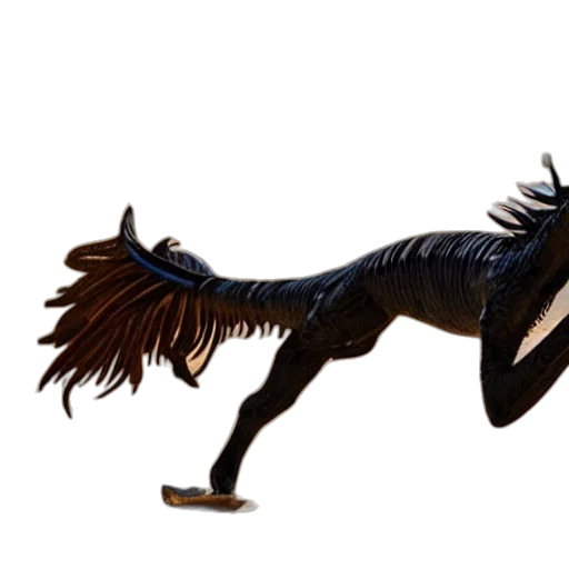 dragon, animal, creature, staff transparent PNG cut-out