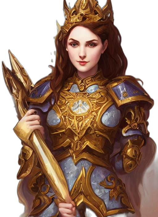 sword, crown, staff, weapon, fantasy art, concept art, photorealistic, oil painting transparent PNG cut-out