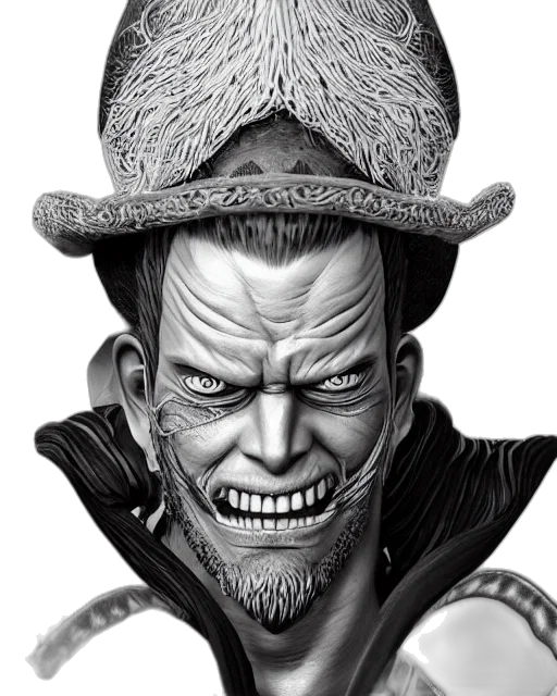 face, hat, mask, staff, comic book art, concept art, photorealistic, fantasy art transparent PNG cut-out