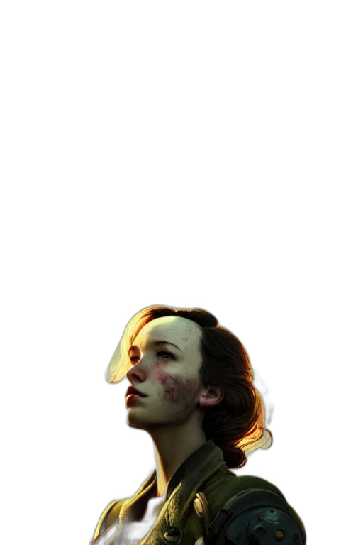 face, mask, robot, hair transparent PNG cut-out