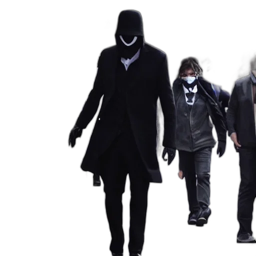 mask, jacket, concept art transparent PNG cut-out