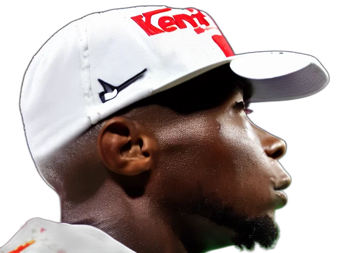 hat, side, profile, shot, kentrell, gaulden, youngboy, never transparent PNG cut-out