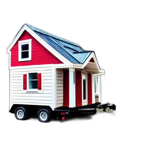 building, furniture, car, 3d render transparent PNG cut-out