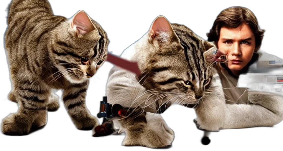 staff, weapon, animal, sword, photorealistic, concept art, 3d render, star transparent PNG cut-out