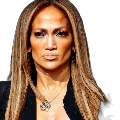 face, jennifer, lopez, eating transparent PNG cut-out