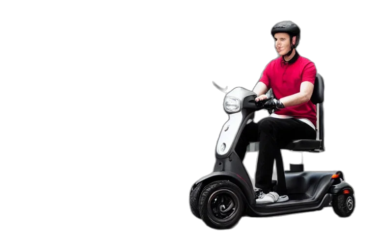 car, mobility, scooter, designed transparent PNG cut-out