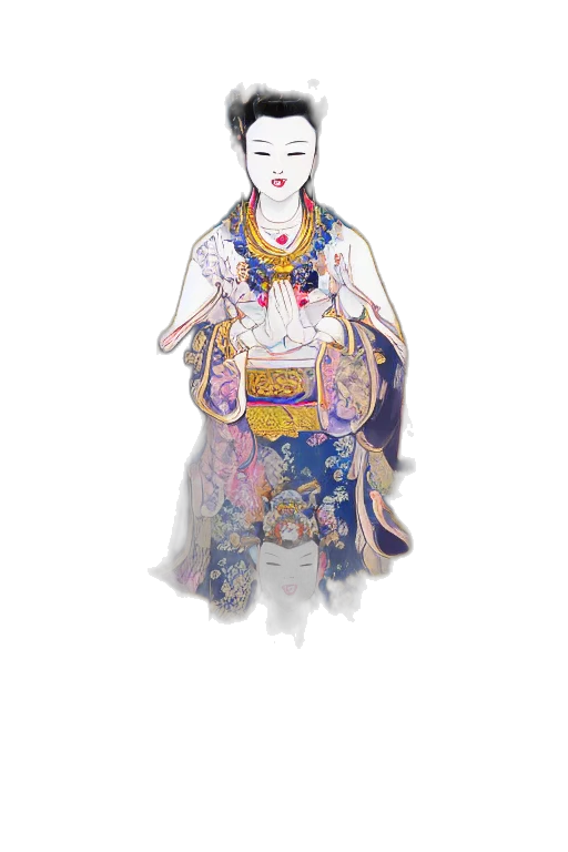 mask, staff, jewelry, dress transparent PNG cut-out