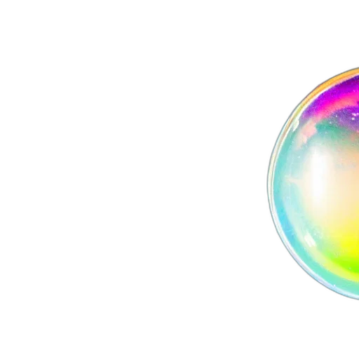 umbrella, jewelry, 3d render, vaporwave transparent PNG cut-out