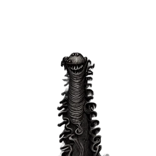 hair, creature, animal, staff transparent PNG cut-out