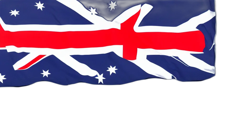 concept, updated, australian, flag transparent PNG cut-out