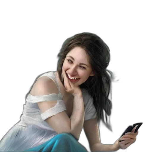 dress, face, robot, jewelry transparent PNG cut-out