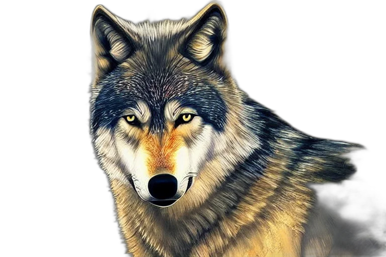 animal, face, creature, mask, photorealistic, watercolor, fantasy art, 3d render transparent PNG cut-out