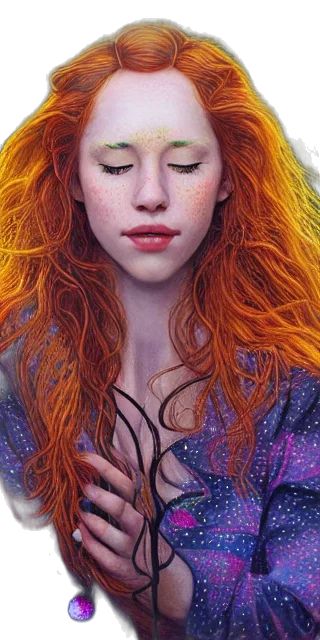 dress, hair, crown, face, fantasy art, photorealistic, comic book art, oil painting transparent PNG cut-out
