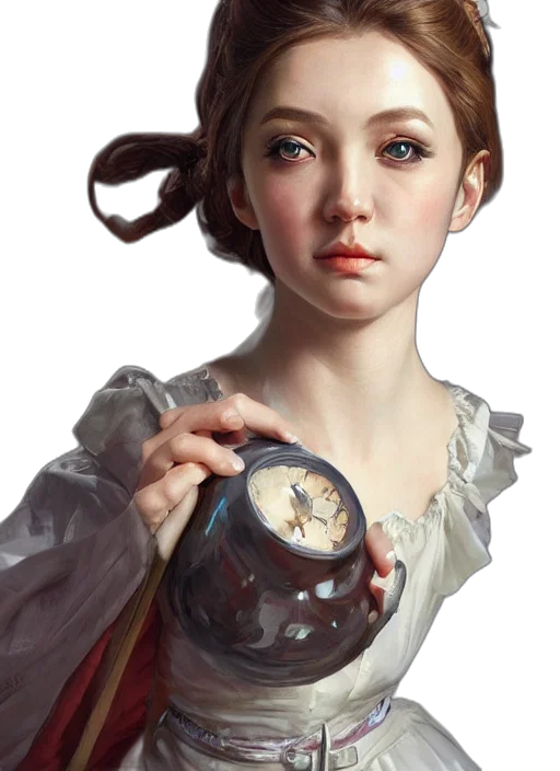 jewelry, face, dress, staff transparent PNG cut-out
