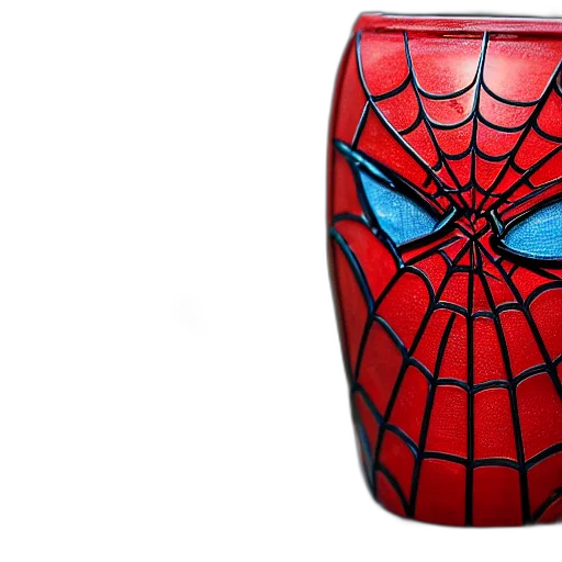 mask, 3d render, closeup, photorealistic, photograph, spider, man, style transparent PNG cut-out