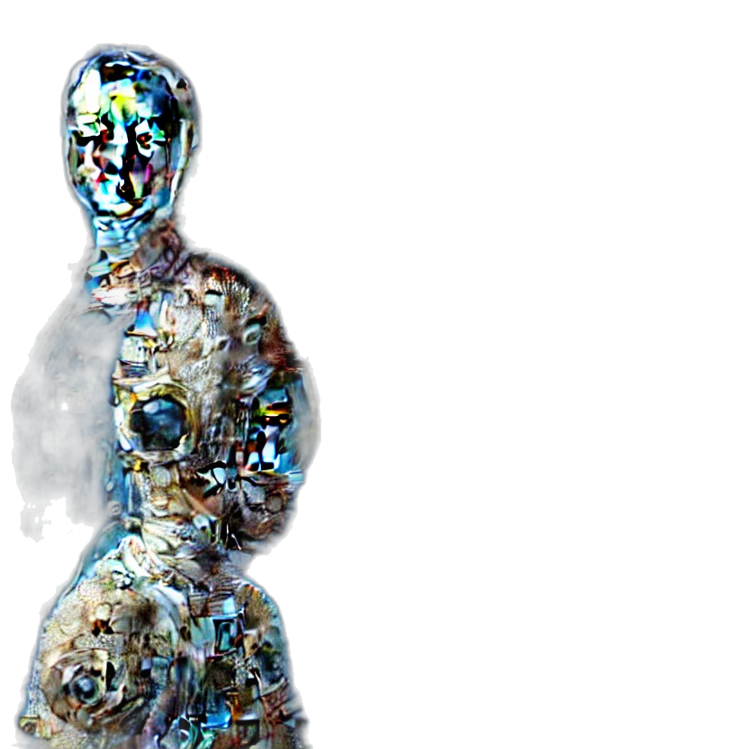 dress, robot, jacket, jewelry transparent PNG cut-out