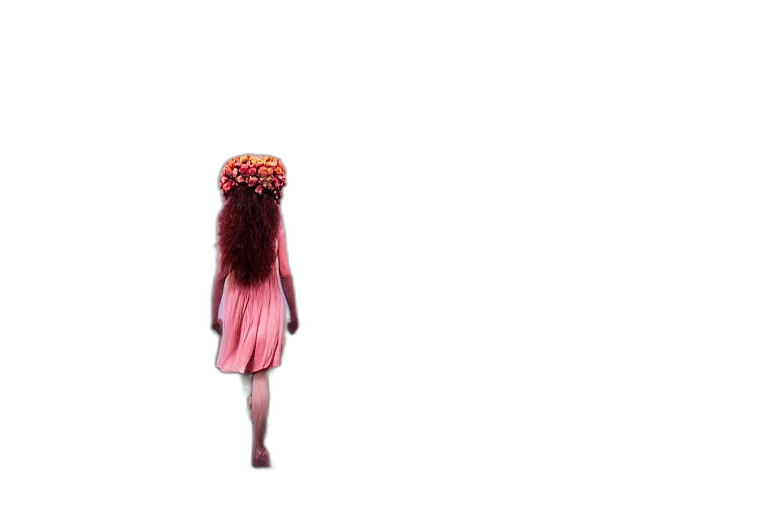 dress, hair, hat, crown, 3d render, concept art, pixel art, photorealistic transparent PNG cut-out