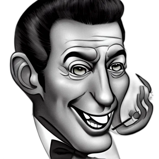 face, staff, cartoon, photorealistic transparent PNG cut-out
