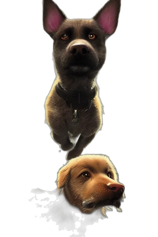 animal, staff, creature, face transparent PNG cut-out