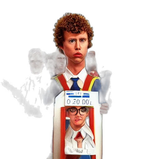 staff, jacket, face, concept art transparent PNG cut-out