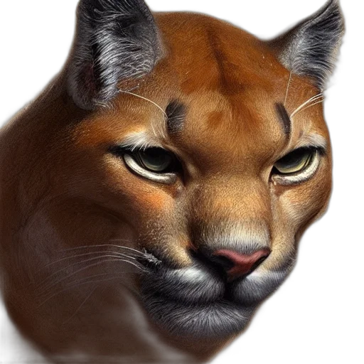 animal, creature, face, mask transparent PNG cut-out