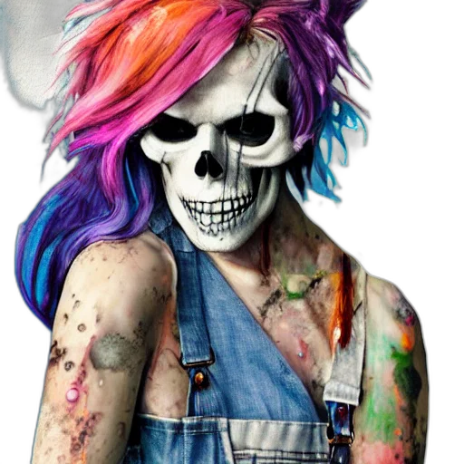 jewelry, watercolor, photorealistic, fantasy art, cyberpunk, colorful, dark, neon transparent PNG cut-out