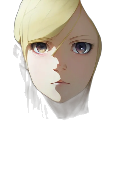face, mask, crown, creature transparent PNG cut-out
