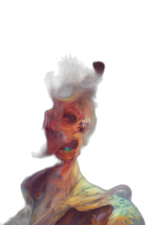 mask, face, robot, creature transparent PNG cut-out