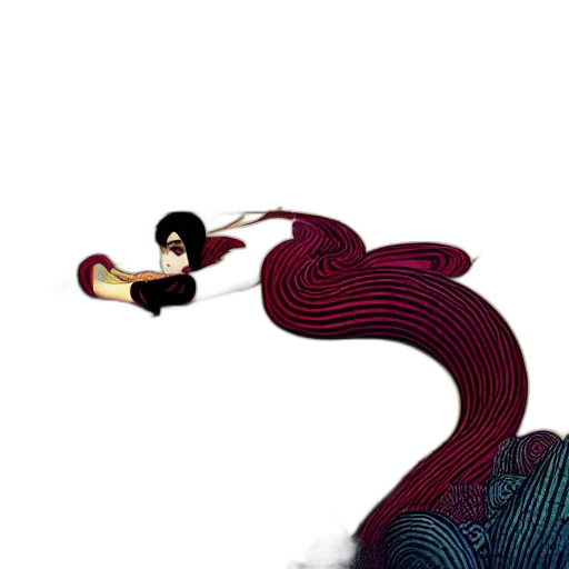 hair, jewelry, shoes, hat transparent PNG cut-out