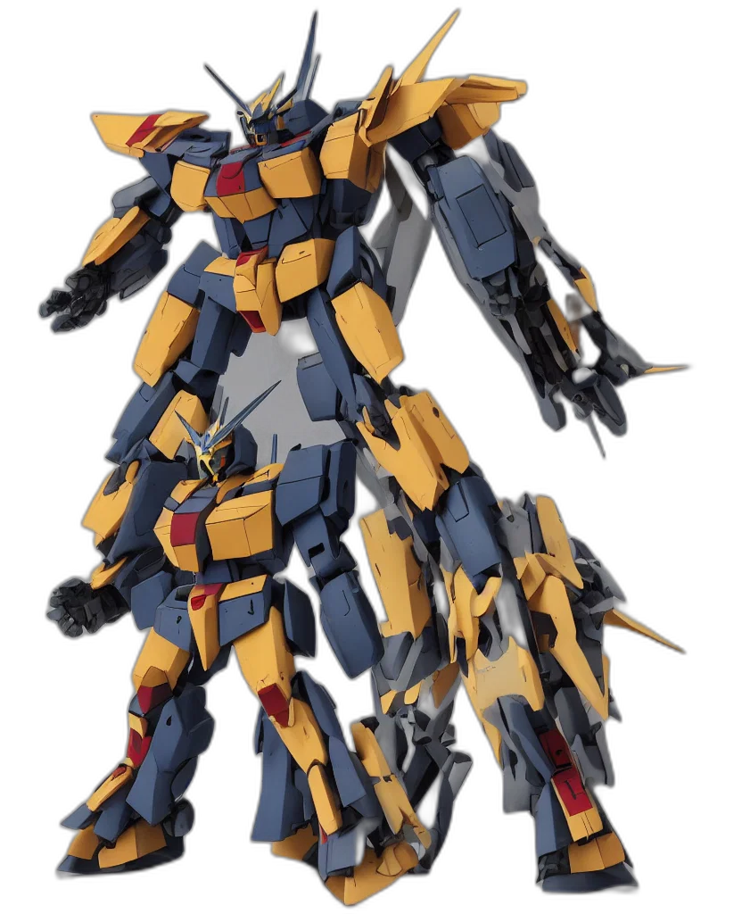 robot, weapon, concept art, 3d render transparent PNG cut-out