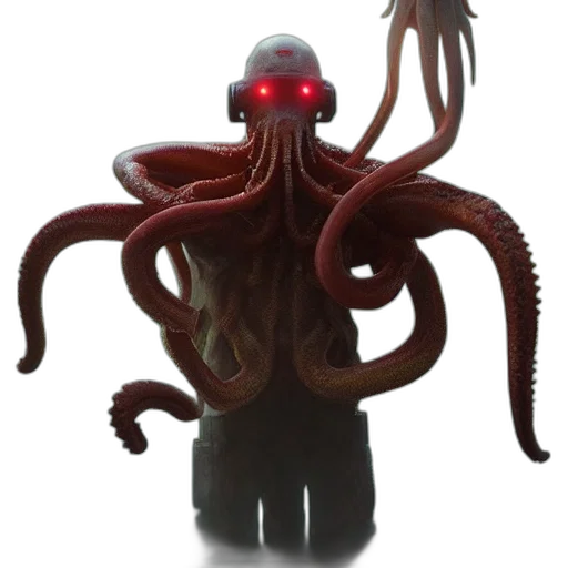 creature, staff, robot, animal transparent PNG cut-out