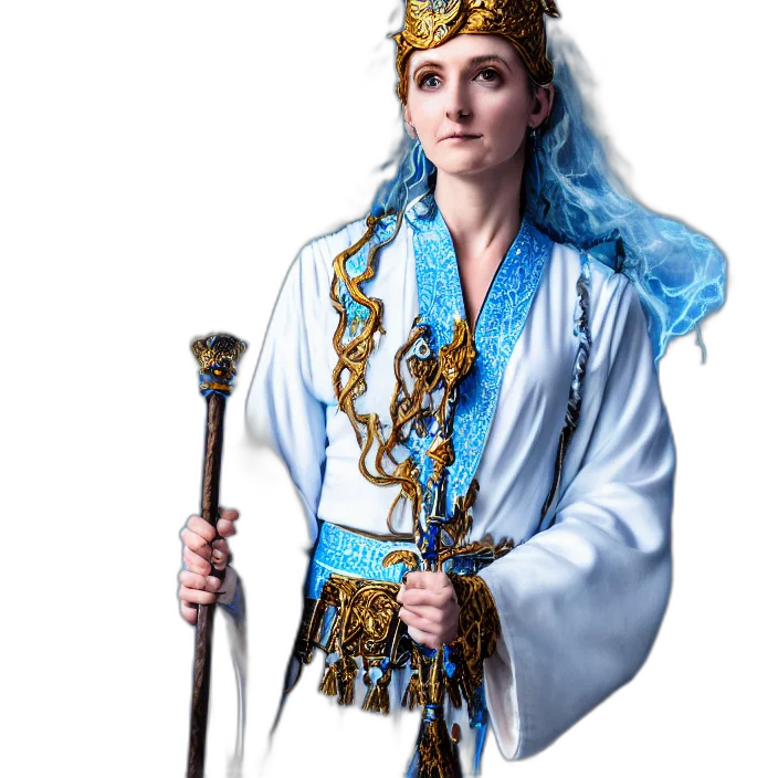 staff, sword, crown, jewelry transparent PNG cut-out