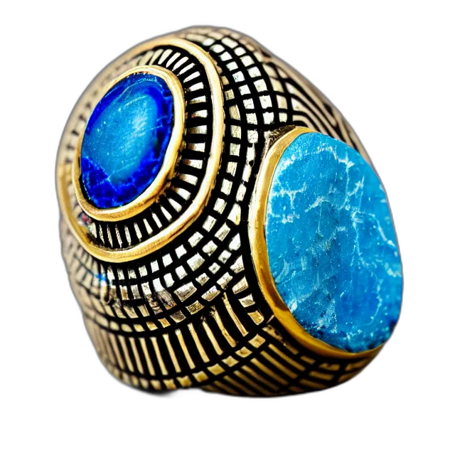 jewelry, blue, highly, detailed, photo, egyptian, ring, rock transparent PNG cut-out