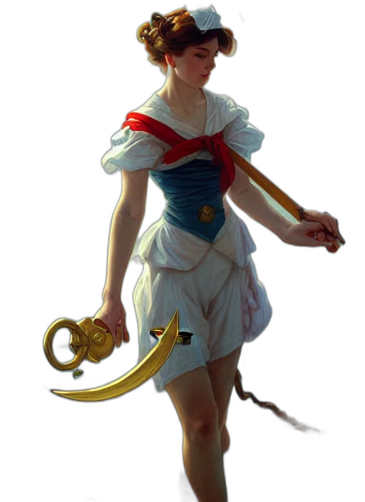 staff, sword, weapon, dress, concept art, fantasy art, 3d render, pixel art transparent PNG cut-out