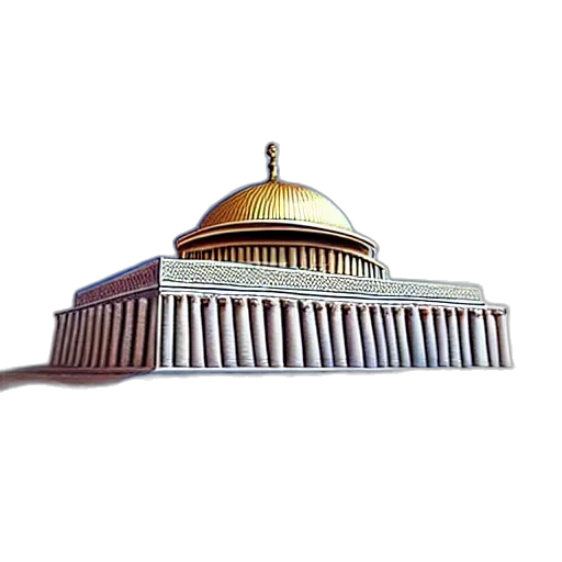 staff, crown, hat, building, 3d render, concept art, photorealistic, pixel art transparent PNG cut-out