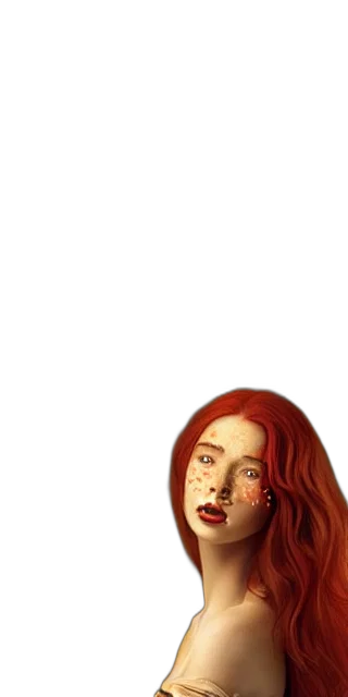 face, mask, jewelry, dress, comic book art, pixel art, photorealistic, concept art transparent PNG cut-out