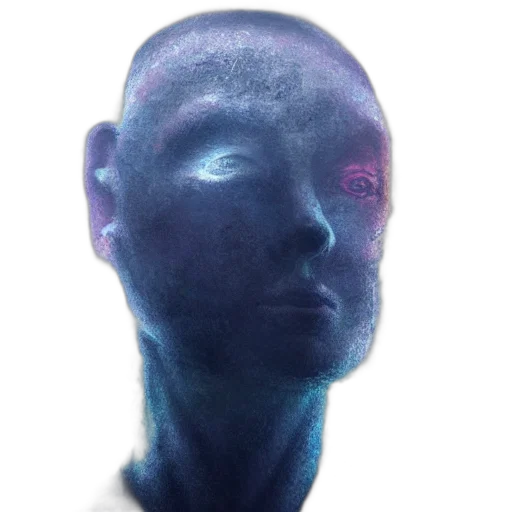 face, mask, robot, creature transparent PNG cut-out