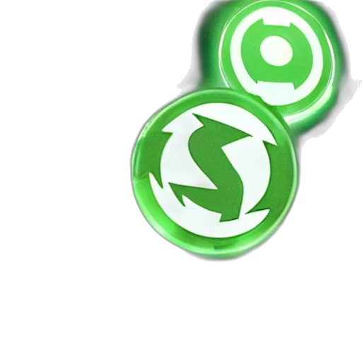 staff, 3d render, green, lantern transparent PNG cut-out