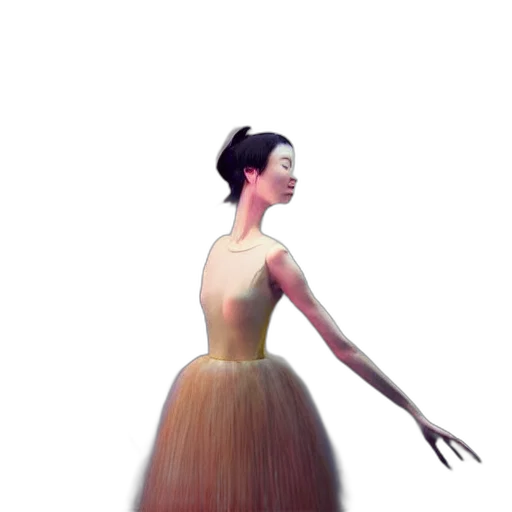 dress, hair, crown, creature transparent PNG cut-out