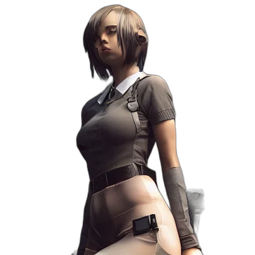 staff, dress, jacket, concept art transparent PNG cut-out