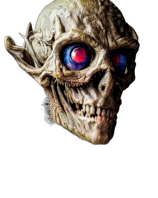 mask, face, robot, creature transparent PNG cut-out