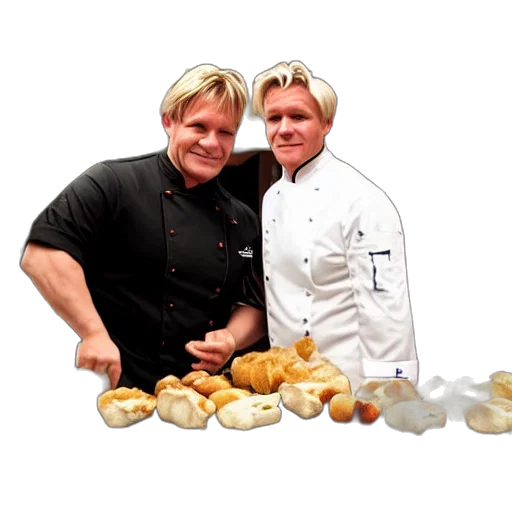 food, staff, photorealistic, chef, gordon, ramsay, ram, sheep transparent PNG cut-out