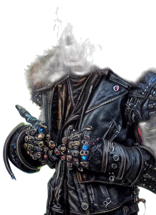 jacket, weapon, sword, staff transparent PNG cut-out