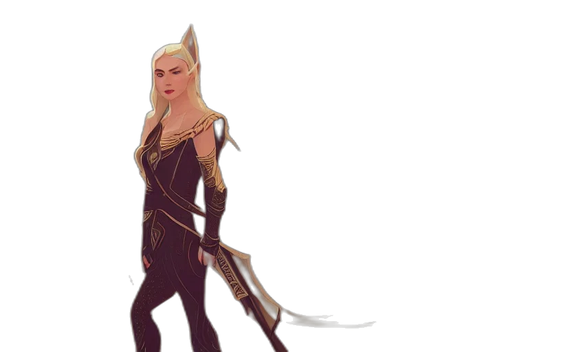 staff, sword, dragon, fantasy art, concept art, pixel art, comic book art, dark transparent PNG cut-out