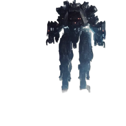 robot, creature, weapon, staff, concept art, 3d render, pixel art, cyberpunk transparent PNG cut-out