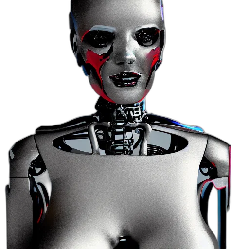 robot, mask, face, cyberpunk, 3d render, concept art, comic book art, dead transparent PNG cut-out