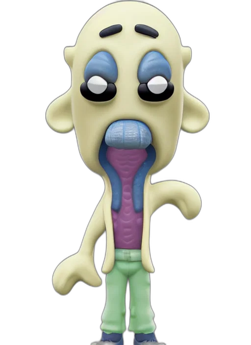 creature, staff, animal, mask, 3d render, concept art, cartoon, pixel art transparent PNG cut-out