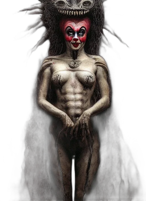 creature, mask, face, concept art transparent PNG cut-out